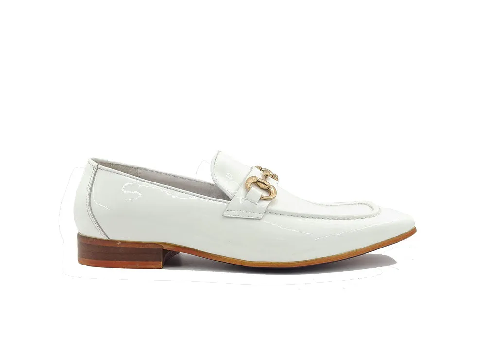 Patent Leather Horse Bit Loafer