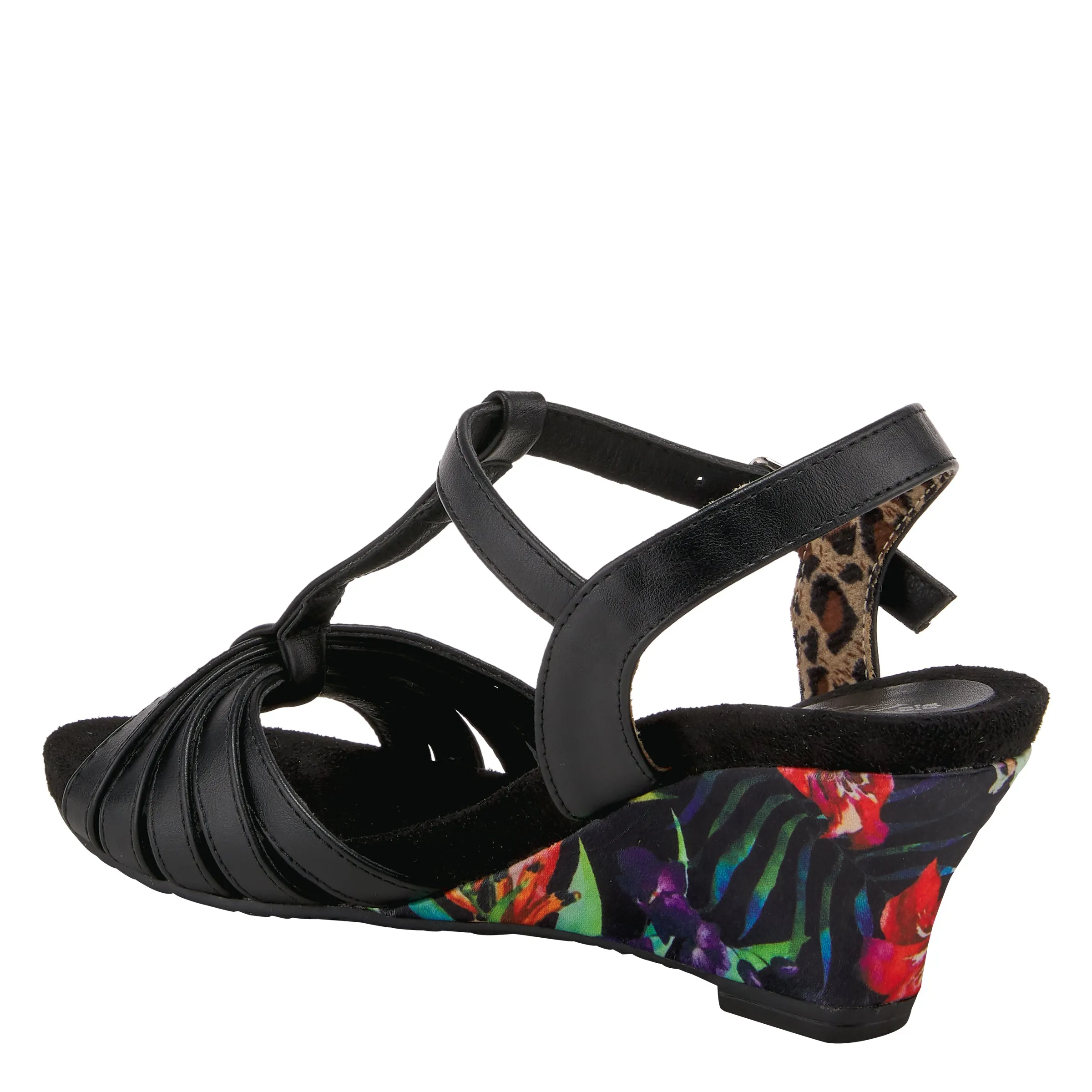 PATRIZIA FANFAIR T-STRAP SANDALS