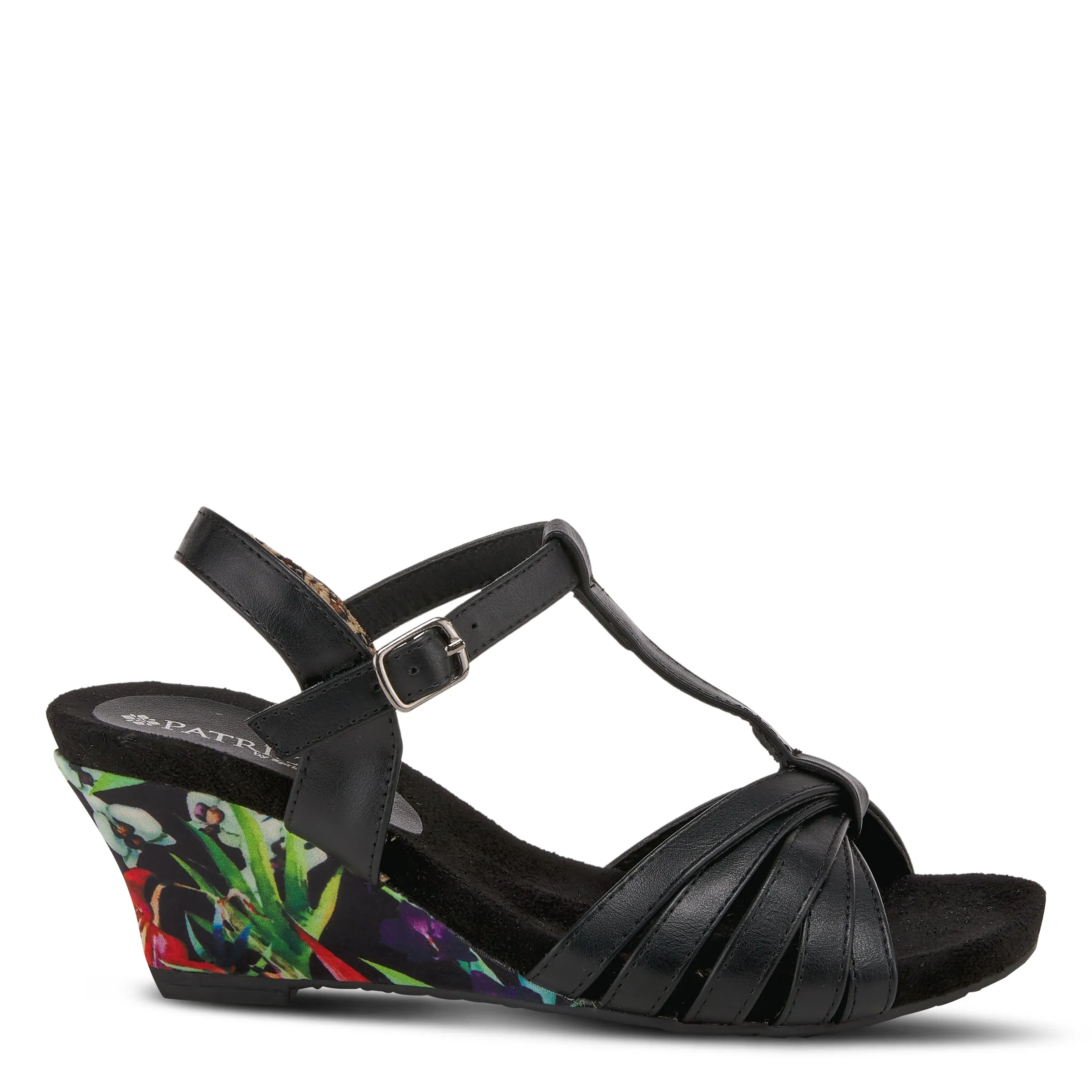 PATRIZIA FANFAIR T-STRAP SANDALS