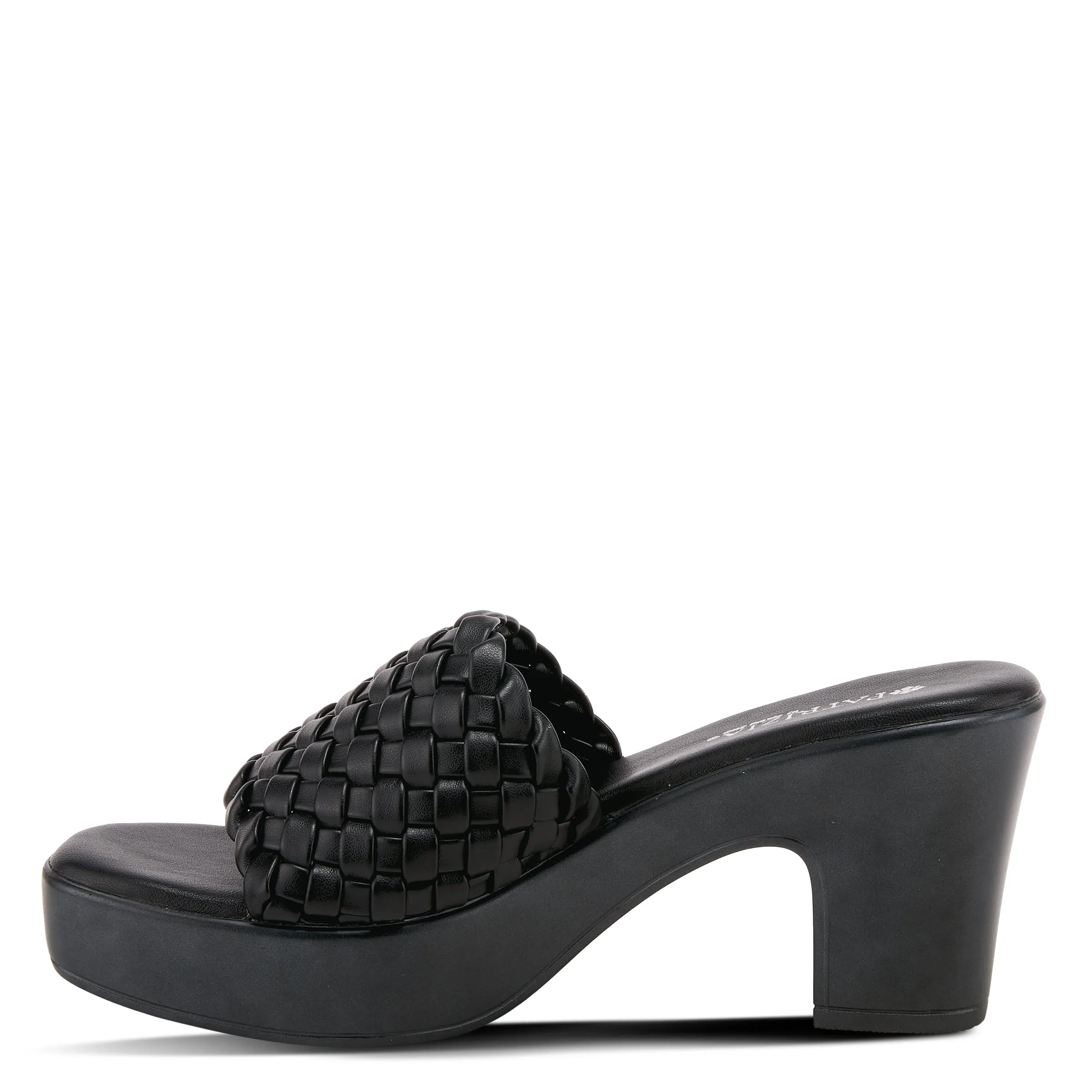 PATRIZIA SMOKEY SLIDE SANDALS