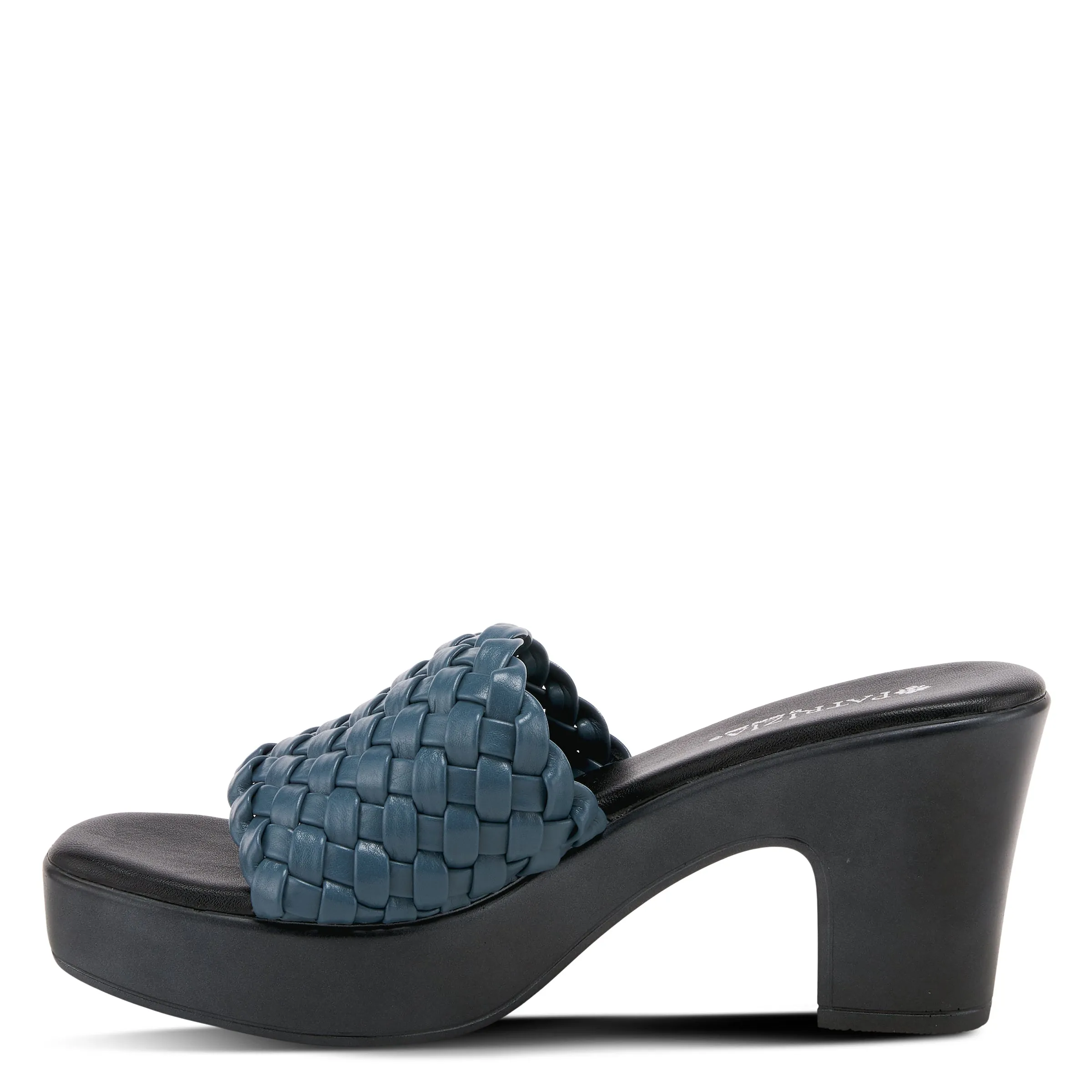 PATRIZIA SMOKEY SLIDE SANDALS