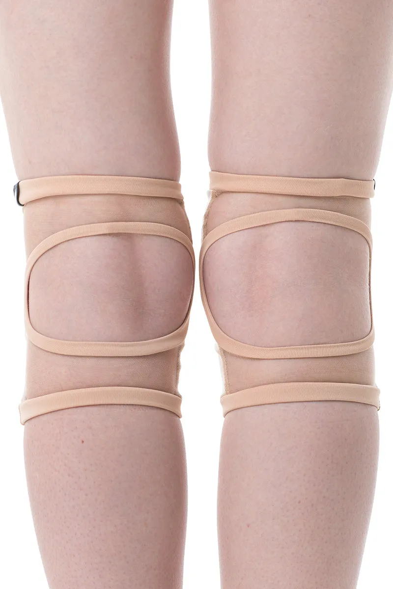 Poledancerka Grippy Kneepads - Powder 00 (with Pocket)