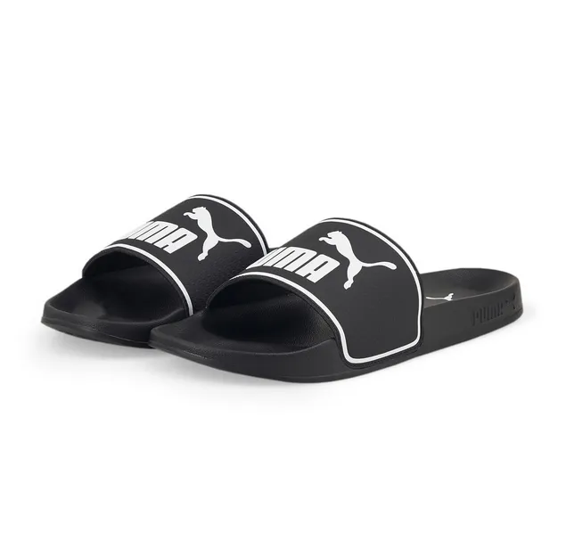 Puma men's swimming pool leadcat 2.0 slipper 384139-01 black white