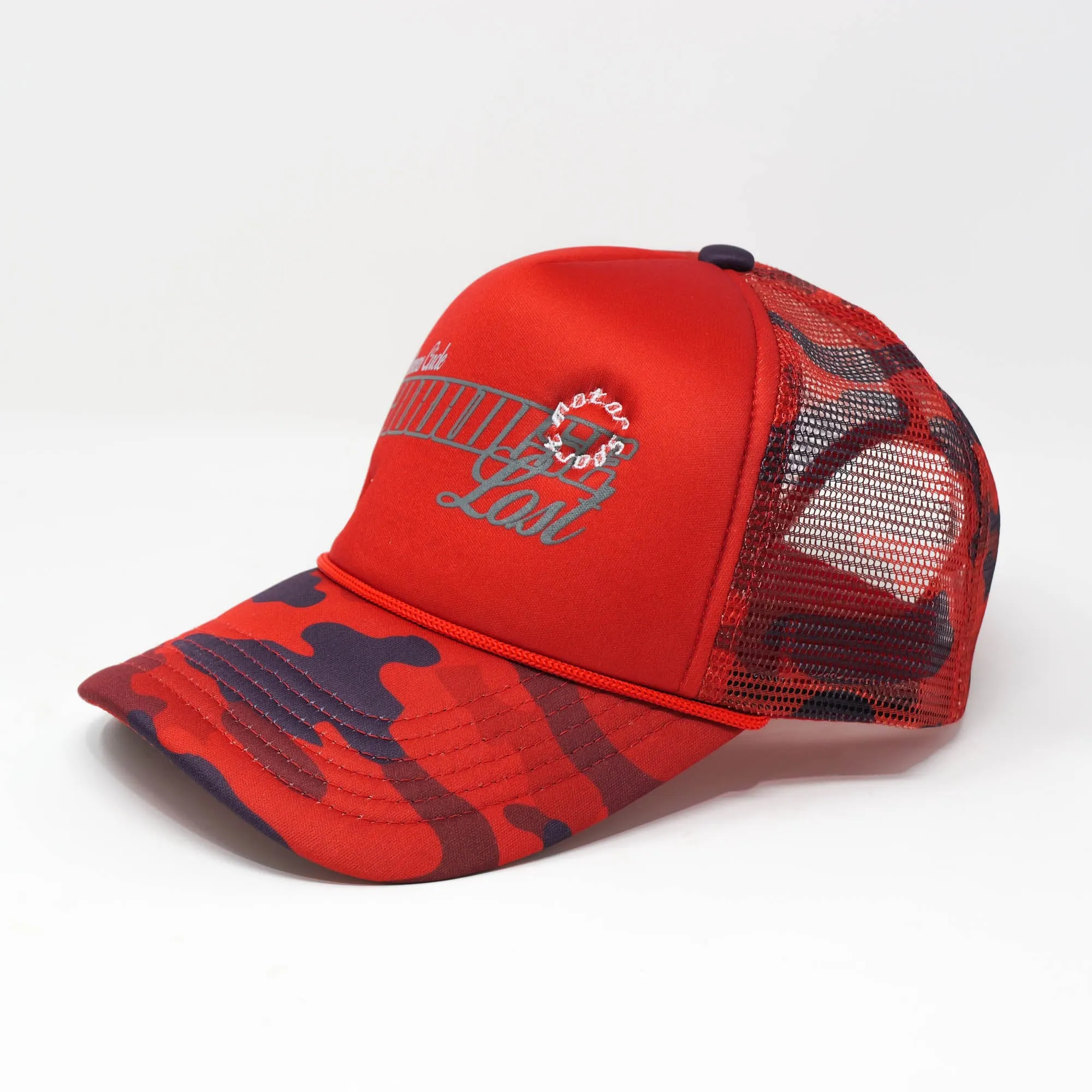 RALLY WINNER TRUCKER HAT RED