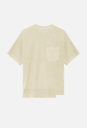 Reconstructed Lucky Pocket Tee / Washed Clay