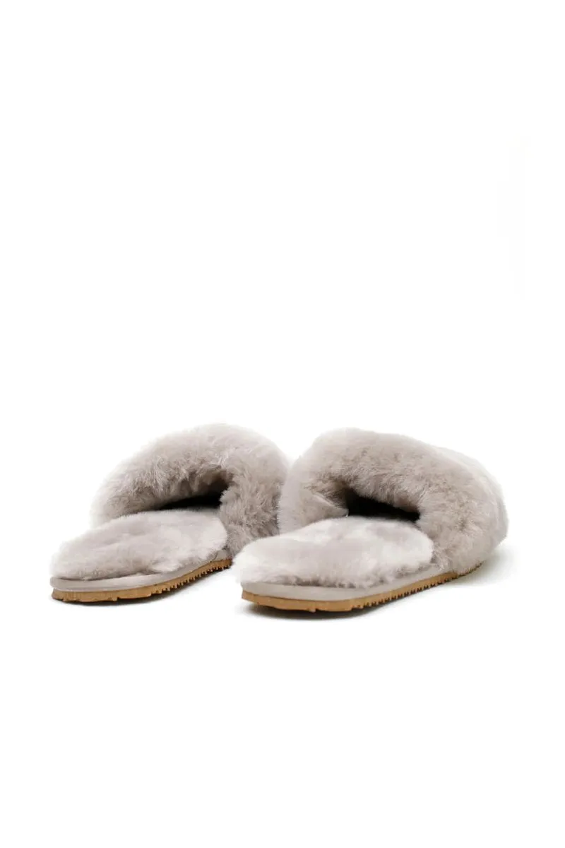 SHEEPY SLIPPER-LIGHT GREY