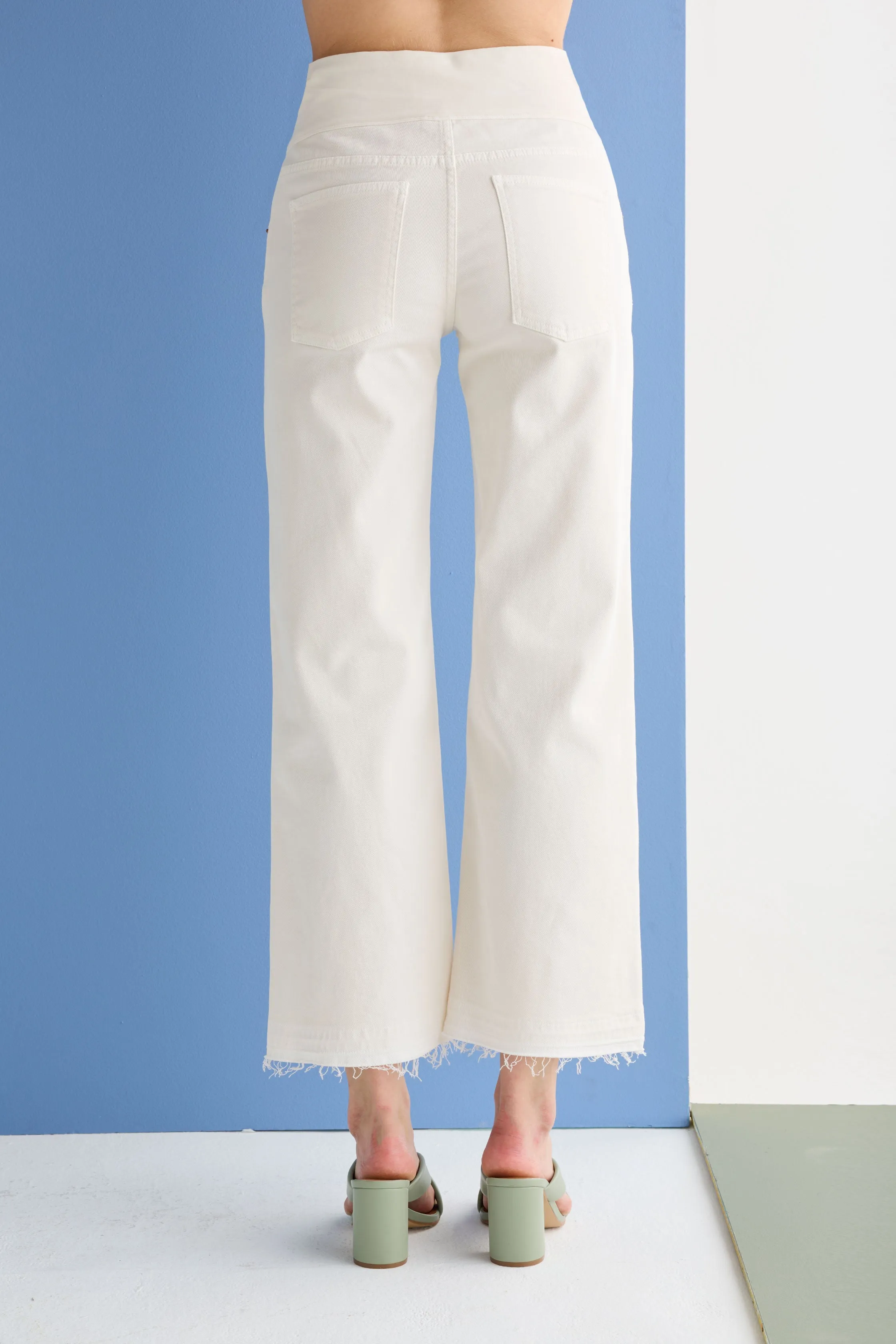 Straight Leg Trousers Garment Dyed 053U 3881