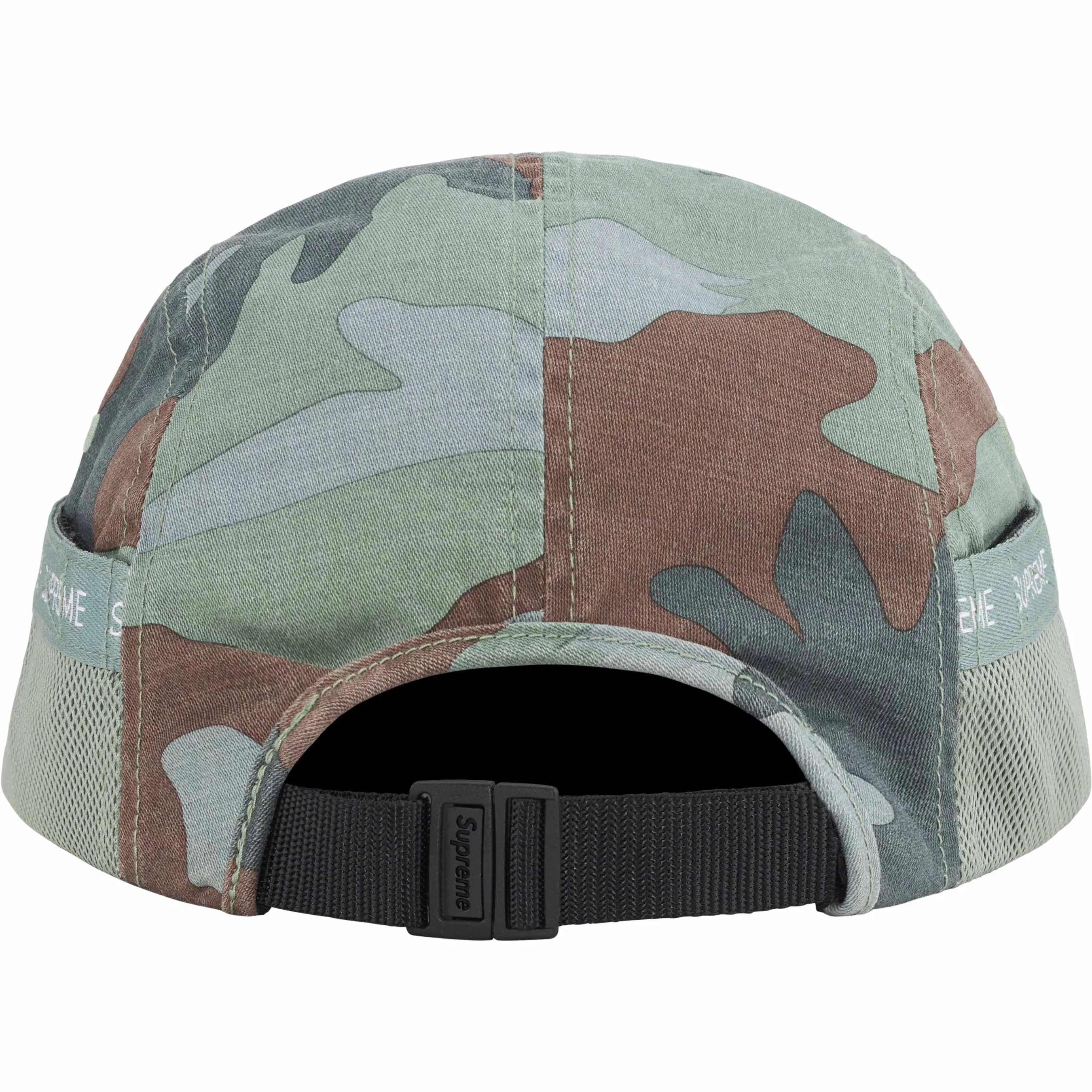 Supreme Mesh Pocket Camp Cap Camo