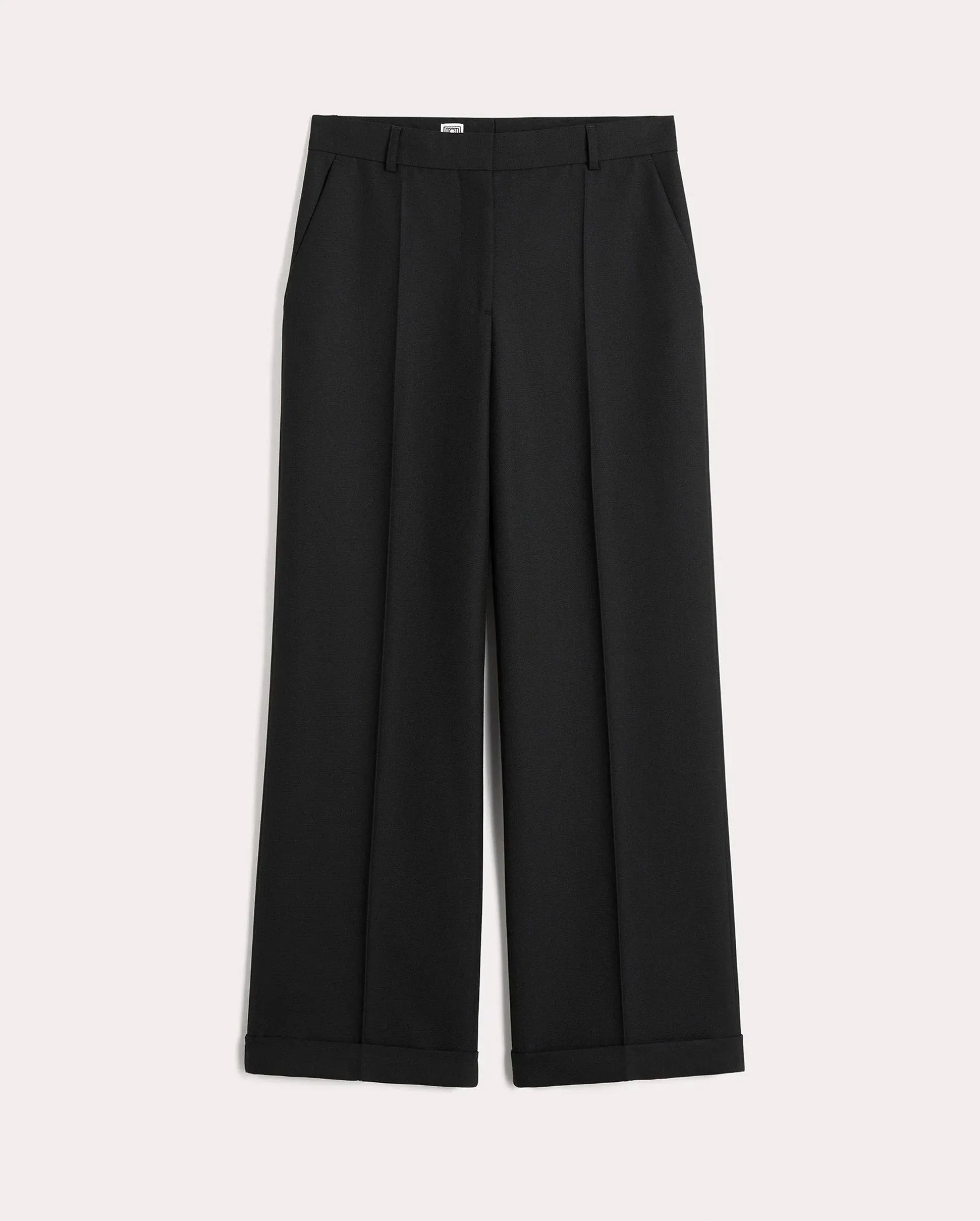 TAILORED SUIT TROUSERS / BLACK