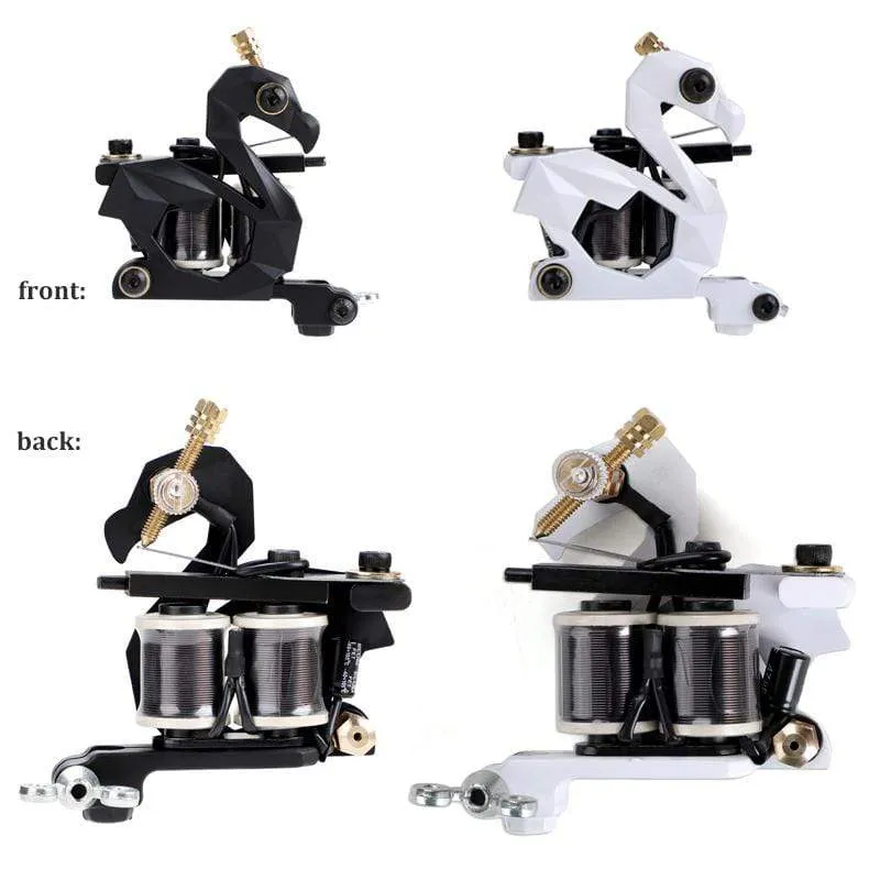 Tattoo Kit Coil Tattoo Machine Set Tattoo Power Supply Needles Professional Tattoo Machine Kit for Beginner Starter