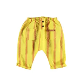 Trousers Yellow / Red Stripes