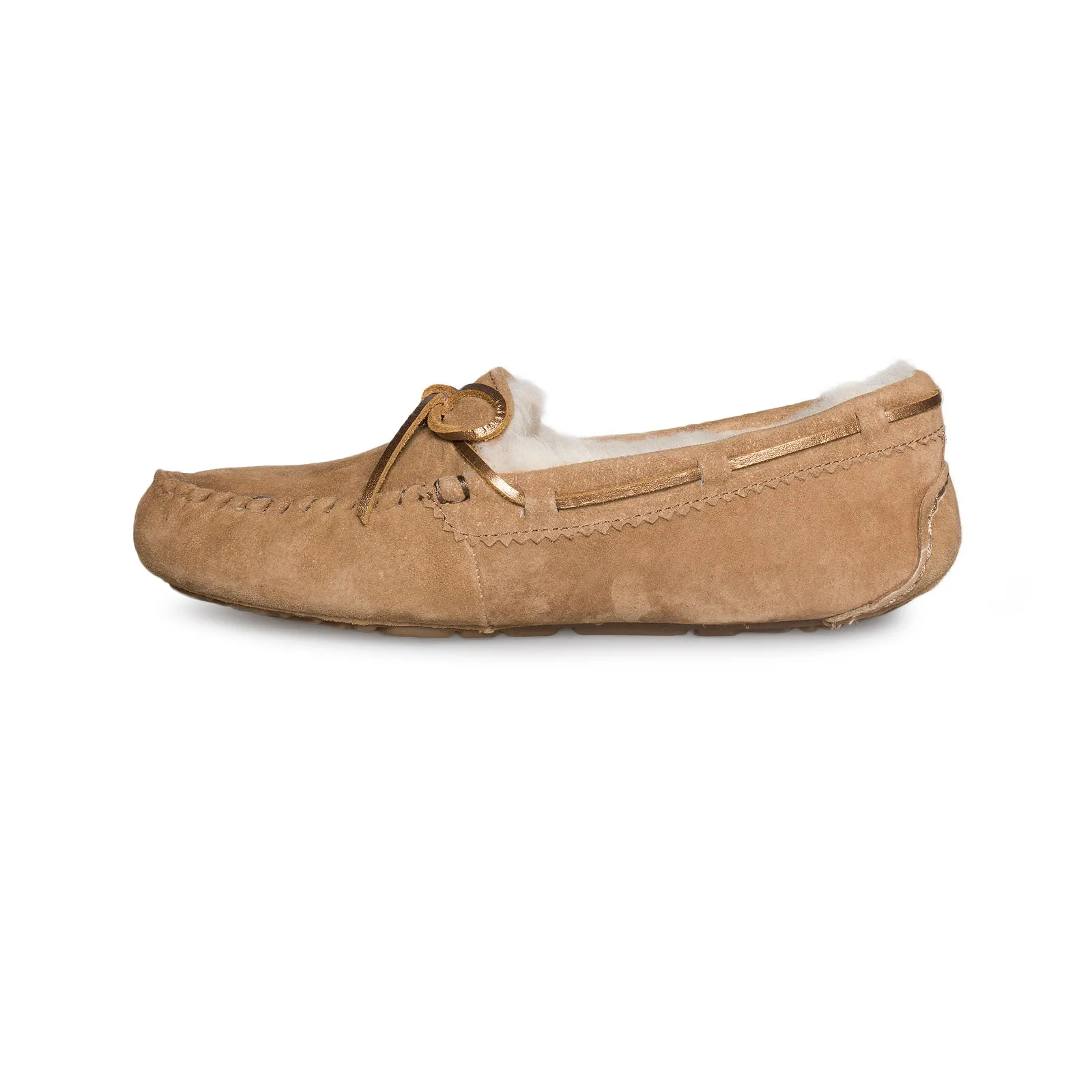 UGG Dakota Metallic II Chestnut Slippers - Women's