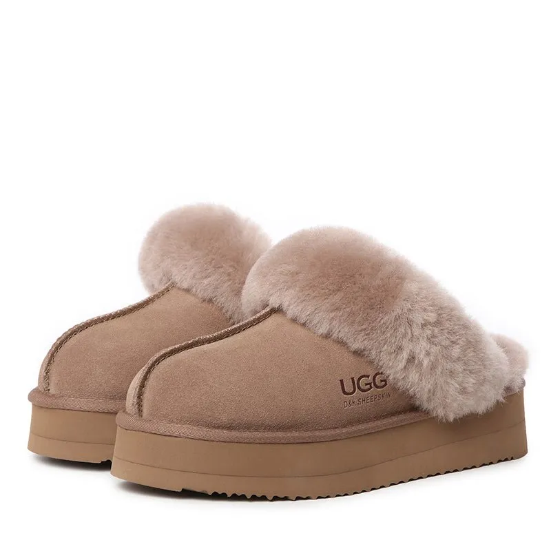 UGG Platinum Platform Scuff