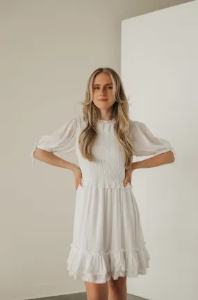 Vivian Dress in White