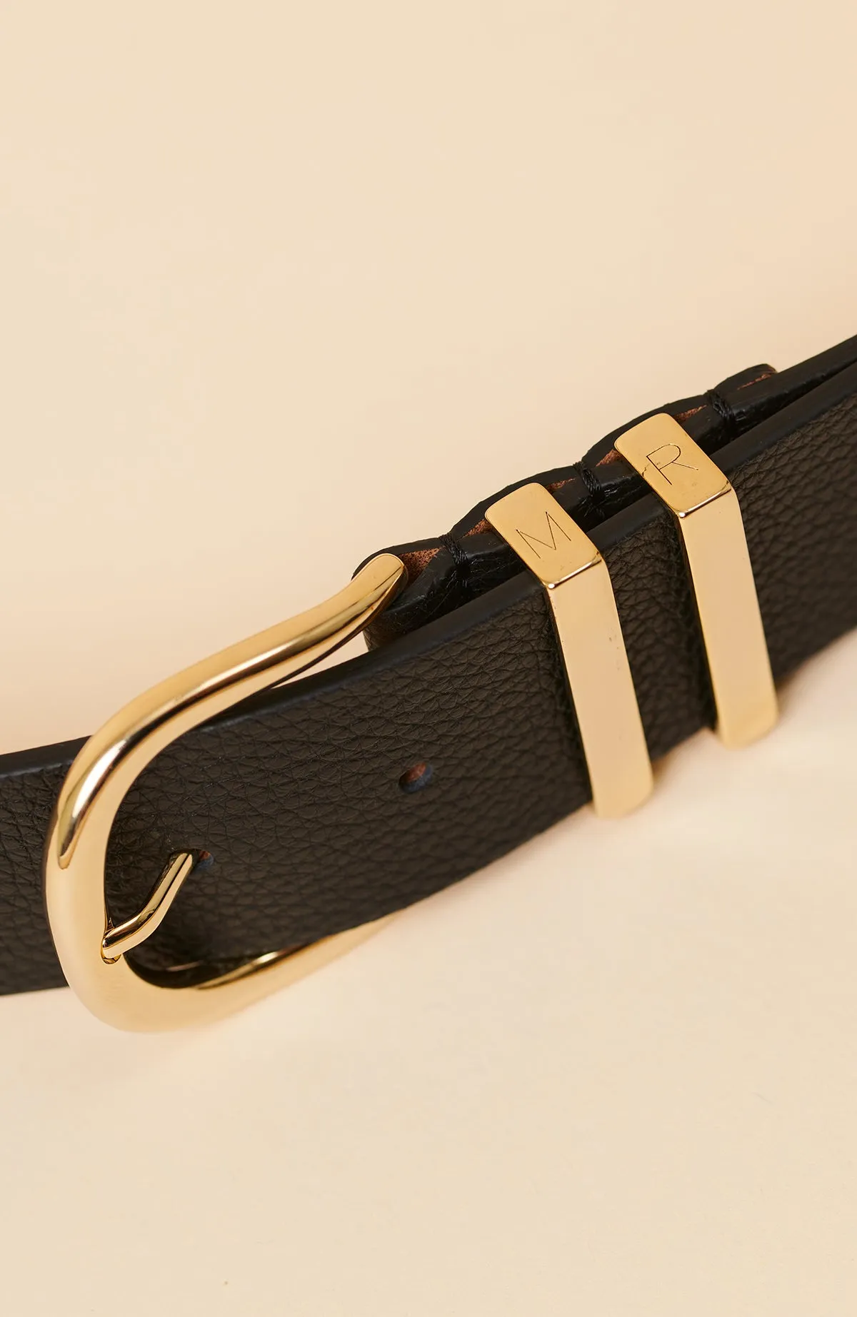 Wide Leather Belt