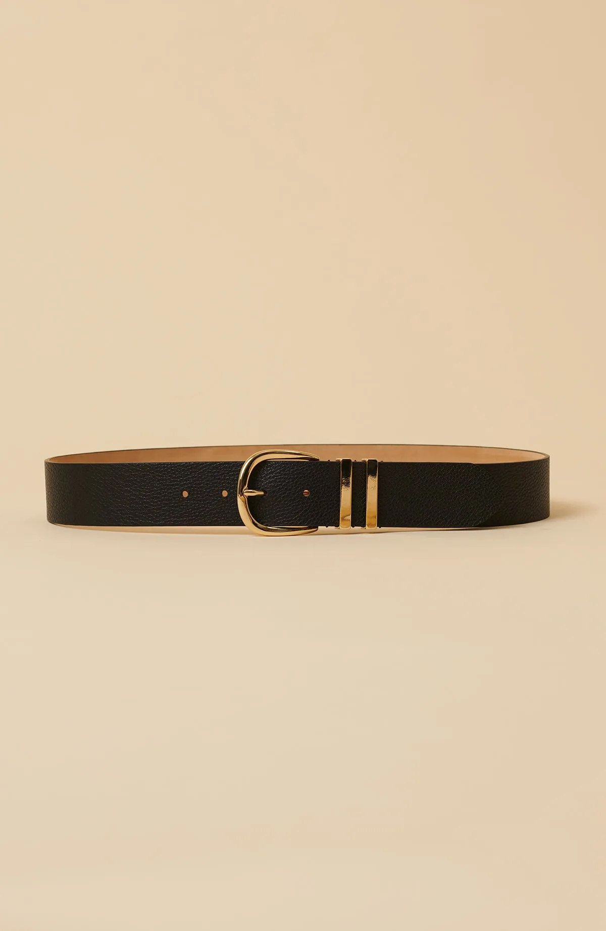 Wide Leather Belt