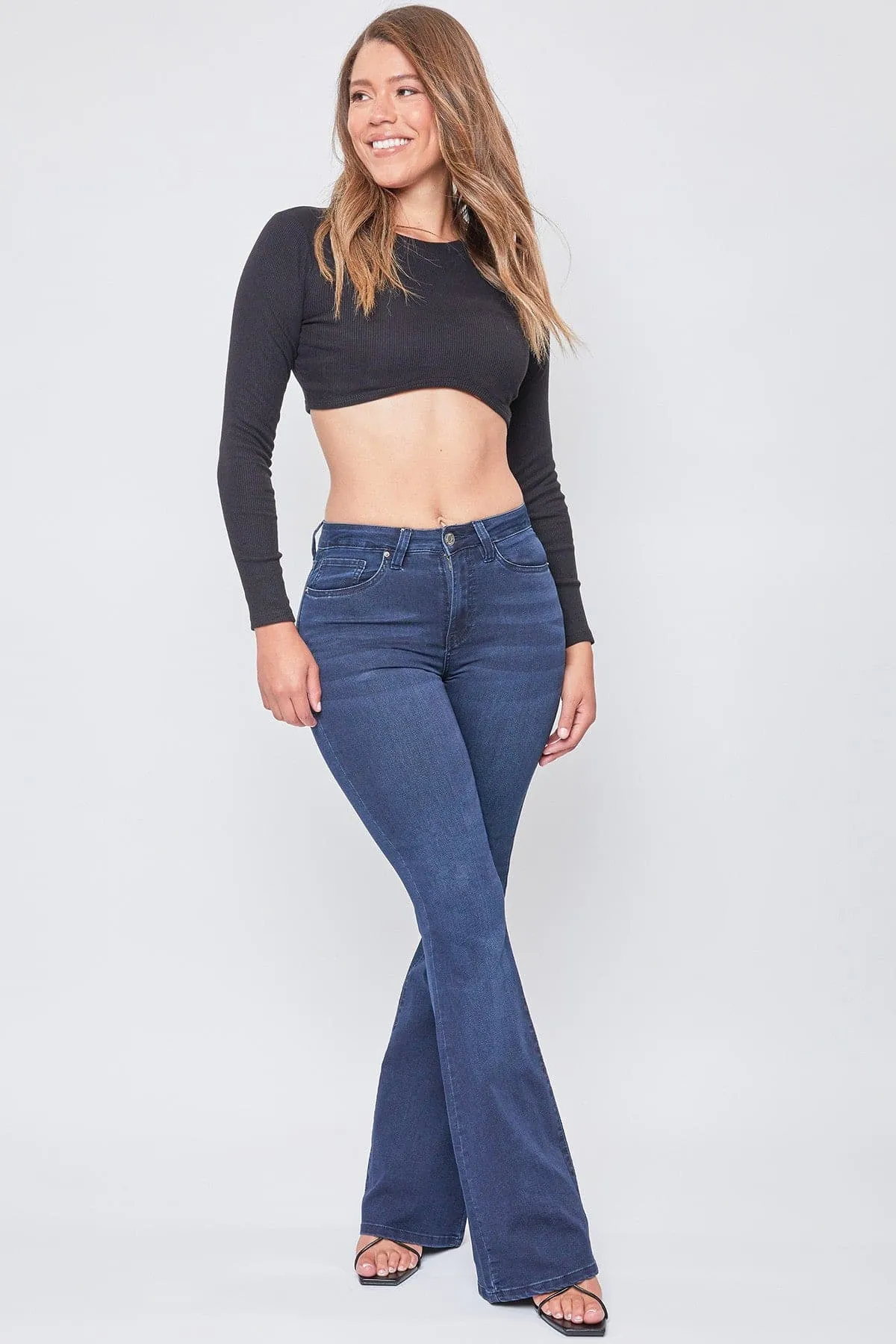 Women's Essential Hyperdenim Flare Jeans - Long