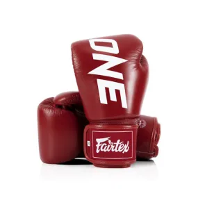 泰拳拳套 Thai Boxing Gloves : Fairtex BGV1 One Red