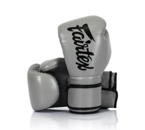 泰拳拳套 Thai Boxing Gloves : Fairtex BGV14 Grey